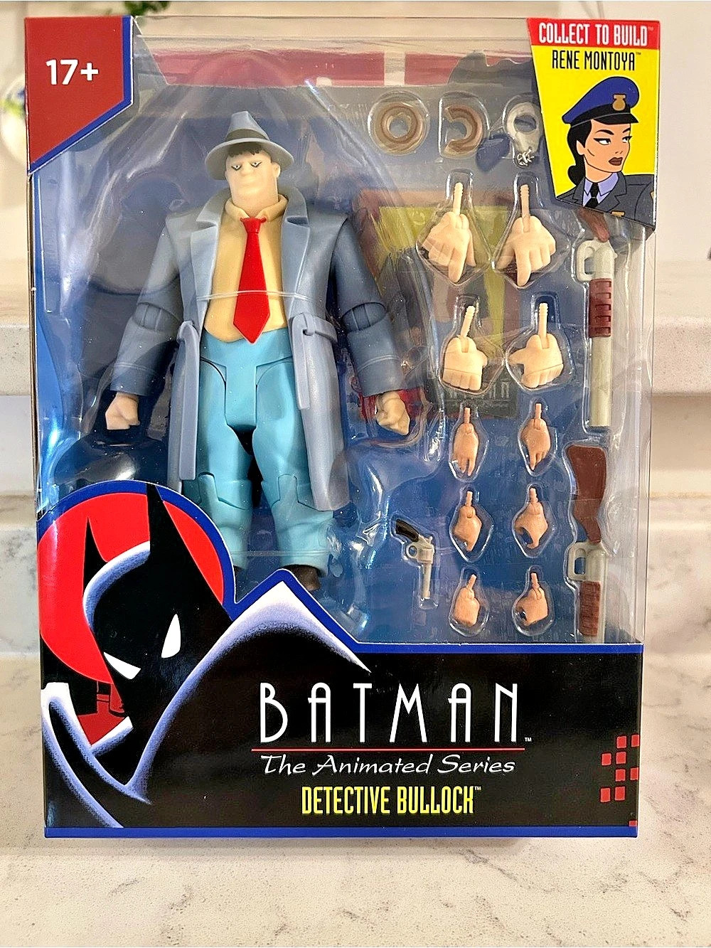 Mcfarlane Toys Batman The Animated SERIES Detective Bullock Rene Montoya BAF DC